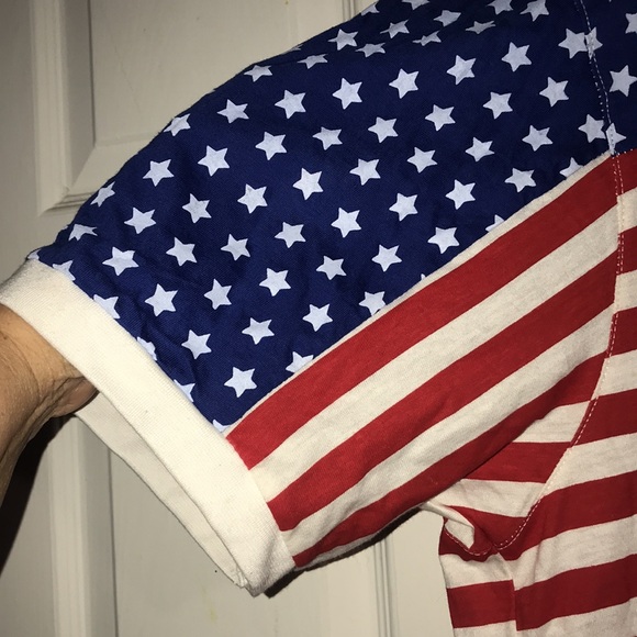 NWT Men’s Stars & Stripes Hoodie - Picture 2 of 9